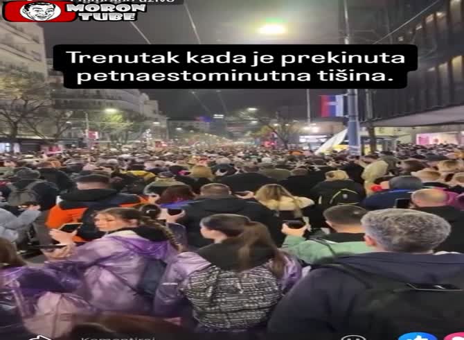 Video :Did the Serbian government use a sound weapon on demonstrators